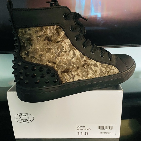 Steve Madden Dixon BLK/CAMO - Picture 1 of 1